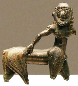 Centaur, Little figurine in bronze from Campo de Caravaca (Murcia), probably made in Greece, 6th century BC