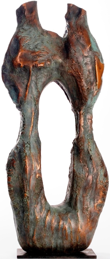 “Los Millares” by Marianne Weil, 2008. Cast Bronze